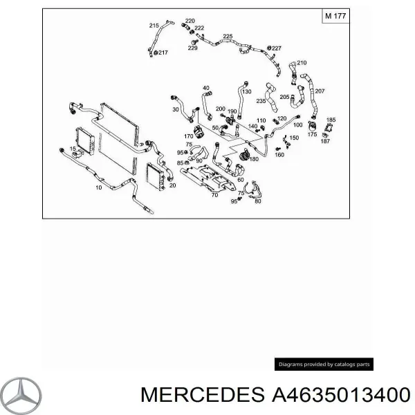  A4635013400 Mercedes