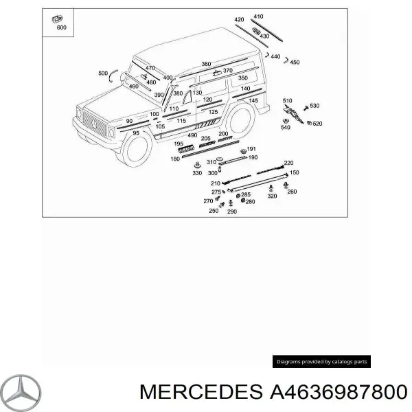  A46369878007C45 Mercedes