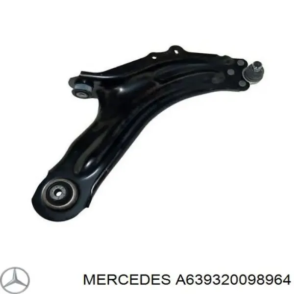 Стійка стабілізатора переднього, ліва A639320098964 Mercedes