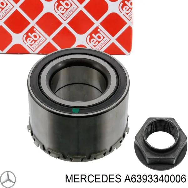 Підшипник задньої ступиці A6393340006 Mercedes