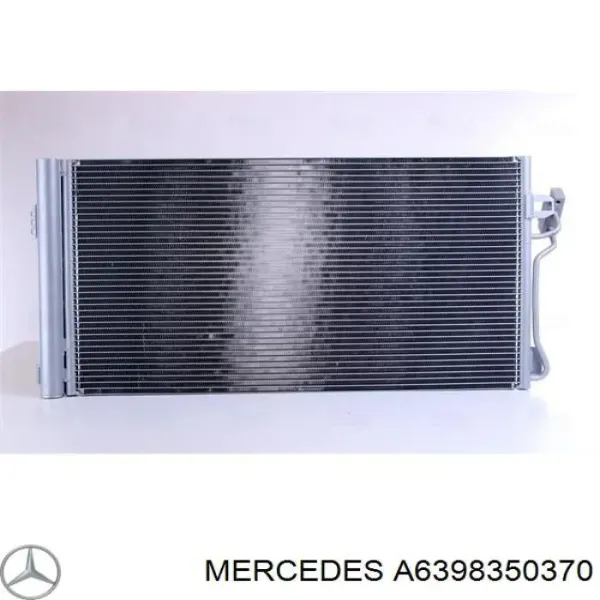 Конденсатор кондиціонера Mercedes A6398350370 ціна, від