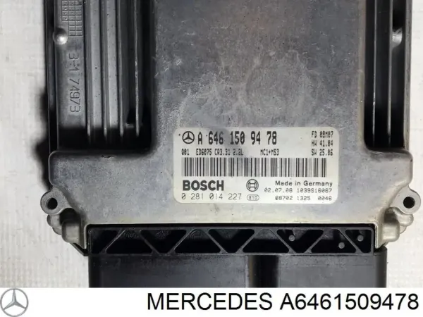 Електронний блок керування двигуном A6461509478 Mercedes