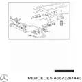 Хомут кріплення втулки стабілізатора, заднього Mercedes Benz Truck Vario 667
