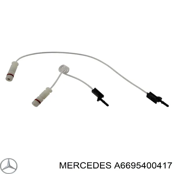 Датчик зносу гальмівних колодок, передній A6695400417 Mercedes