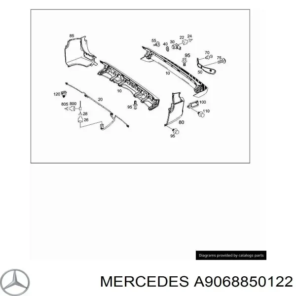 A9068850122 Mercedes
