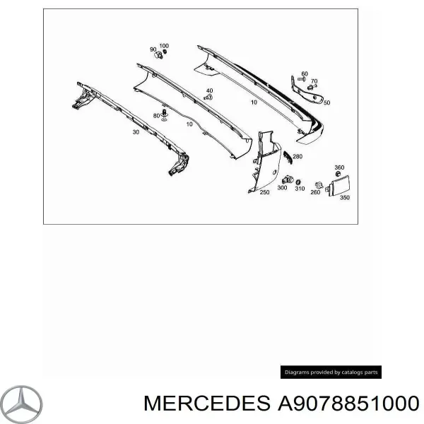  A9078851000 Mercedes