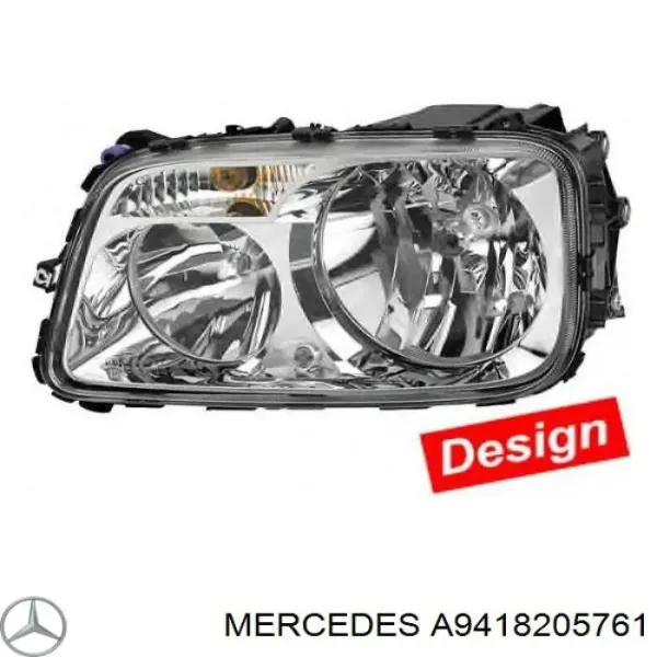 Фара ліва A9418205761 Mercedes