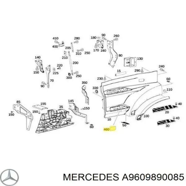 A9609890085 Mercedes