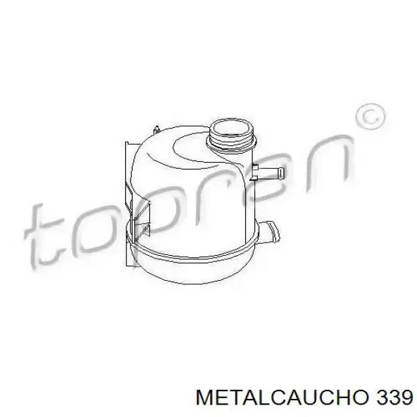 Пильник ШРКШа внутрішній лівий 339 Metalcaucho