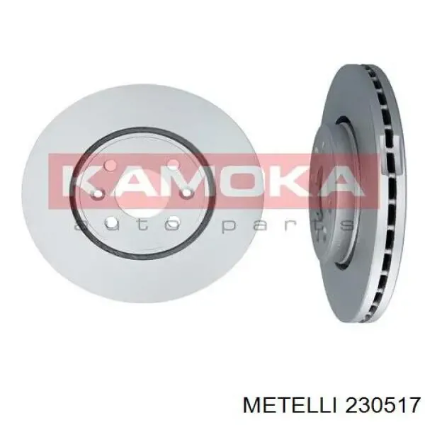 Гальмівні диски передні 230517 Metelli