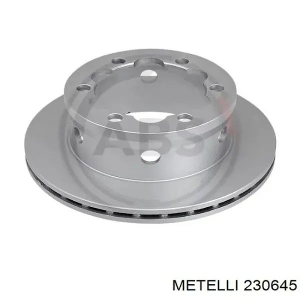 Гальмівні диски 230645 Metelli