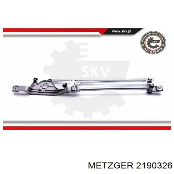 Трапеція щіток лобового скла Metzger 2190326 ціна, від