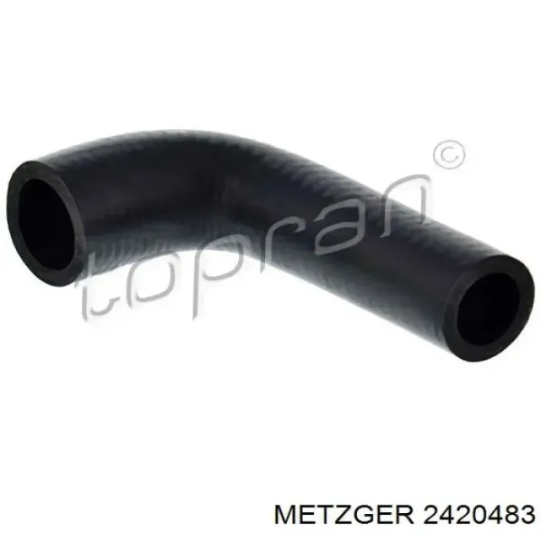 Патрубок термостата 9317 Metalcaucho