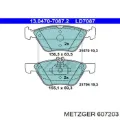 ШРУС зовнішній передній METZGER 607203