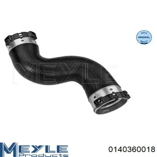 Шланг/патрубок интеркуллера 0140360018 Meyle