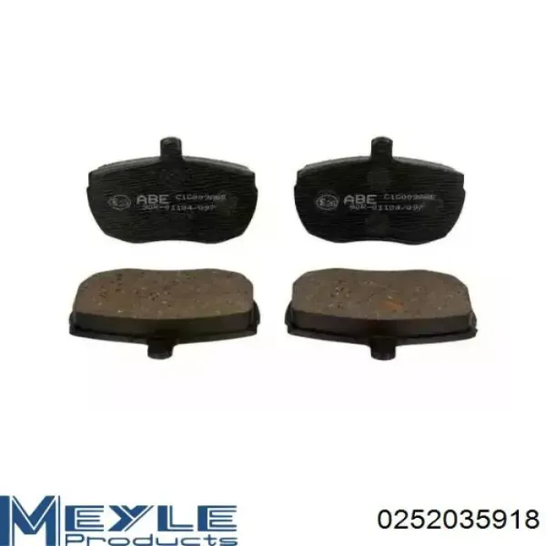 Передні тормозні колодки LPR05P140 LPR