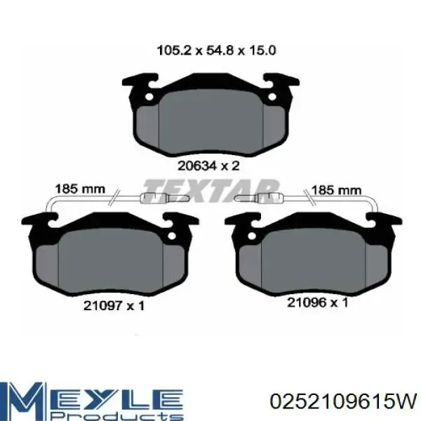 Передні тормозні колодки QB1091698 Quick Brake