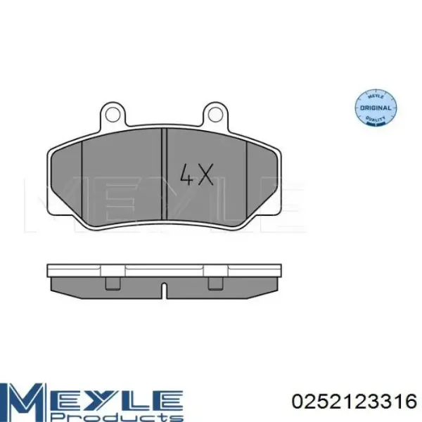 Передні тормозні колодки D739E Intelli