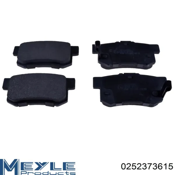 Задні гальмівні колодки RP3154 Raiso