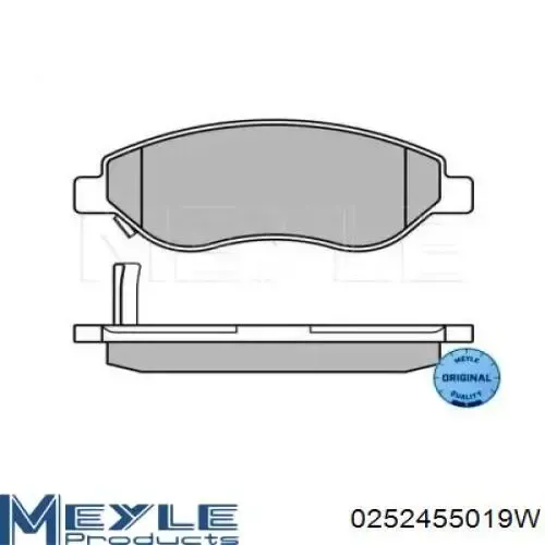 Передні тормозні колодки 986494345 Bosch