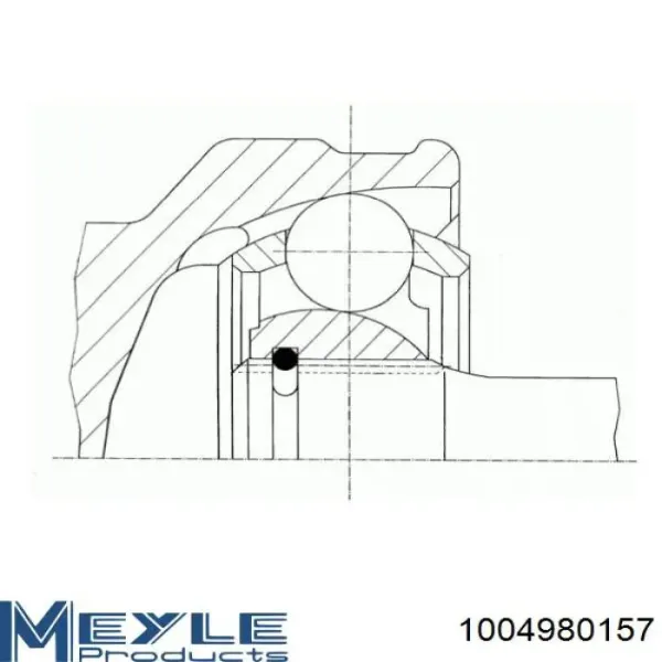 ШРУС зовнішній передній TOJ0313 Magneti Marelli
