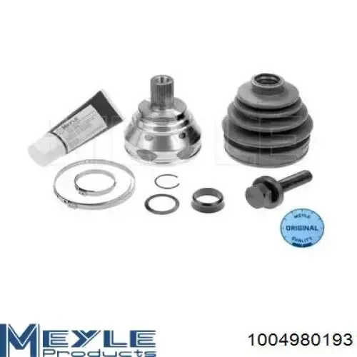 ШРУС зовнішній передній 023691 GKN-Spidan