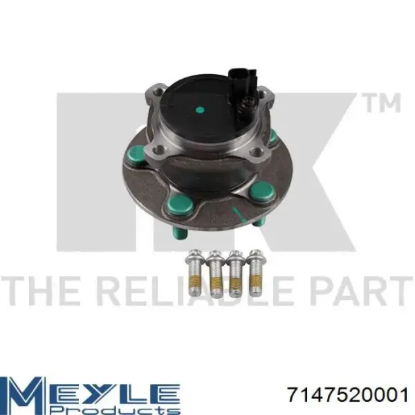 Маточина заднього колеса Shafer SH15269