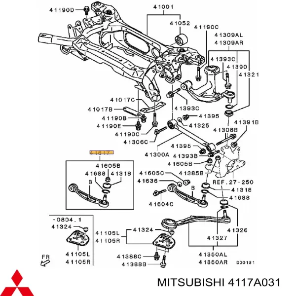  4117A031 Mitsubishi