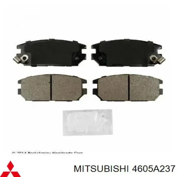 Задні гальмівні колодки 4605A237 Mitsubishi