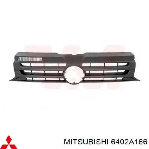 Заглушка/ решітка протитуманних фар бампера переднього, права 6402A166 Mitsubishi