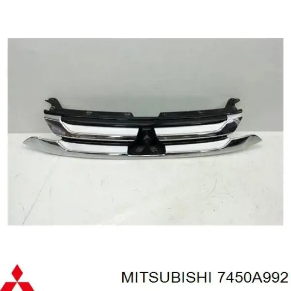 Решітка радіатора 7450A992 Mitsubishi