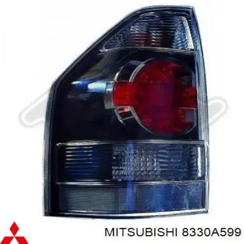 Лівий стоп 8330A599 Mitsubishi