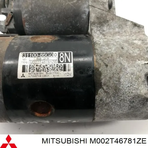 Стартер M002T46781ZE Mitsubishi