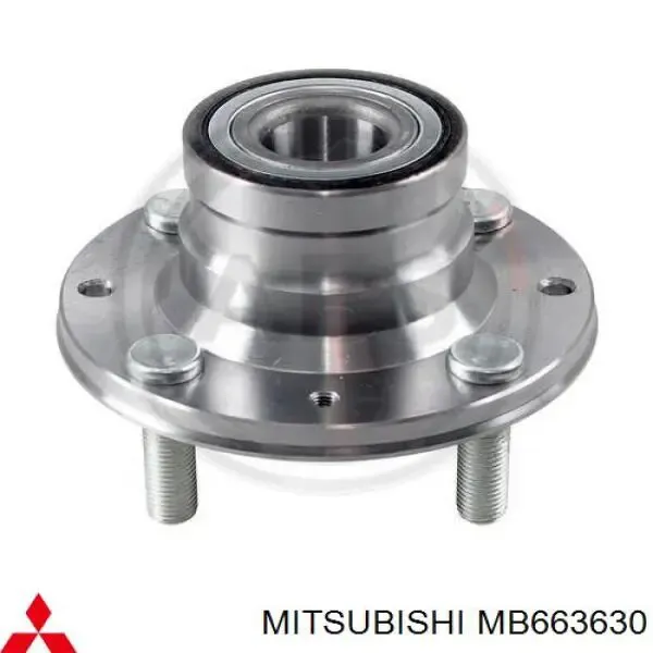 Задня маточина MB663630 Mitsubishi