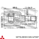ШРКШ внутрішній, передній MITSUBISHI 3817A004