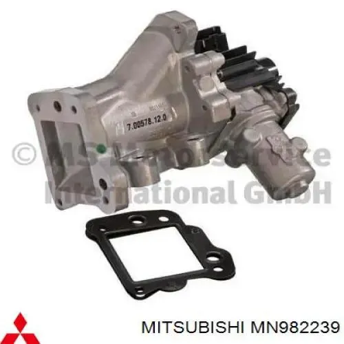 Клапан ЄГР MN982239 Mitsubishi
