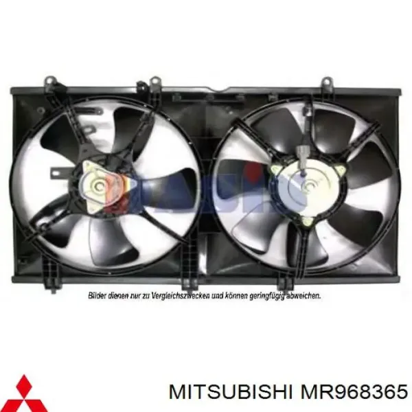 Купити Дифузор (кожух) радіатора охолодження Mitsubishi Lancer IX CSA