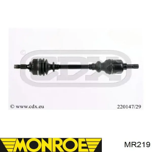 Амортизатор задній MR219 Monroe