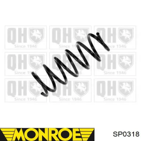 Пружина передня SP0318 Monroe