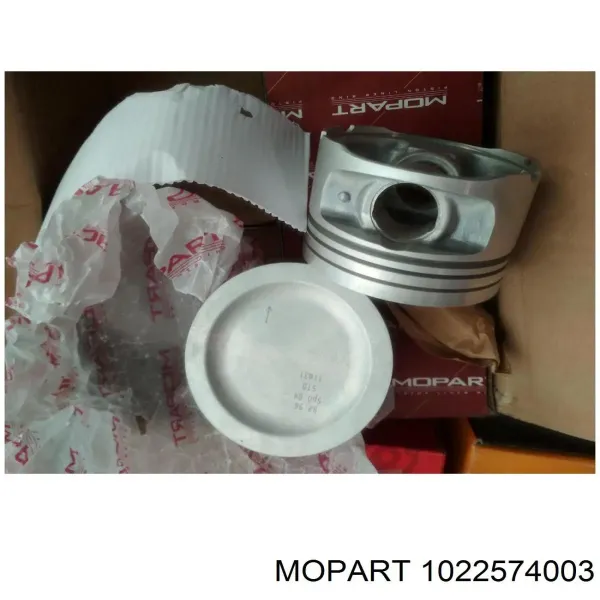 Поршень в комплекті на 1 циліндр, 2-й ремонт (+0,50) 1022574003 Mopart
