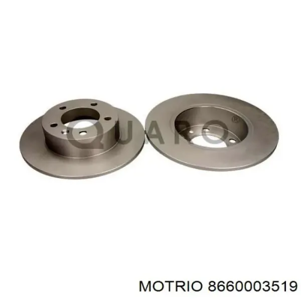 Гальмівні диски 8660003519 Motrio