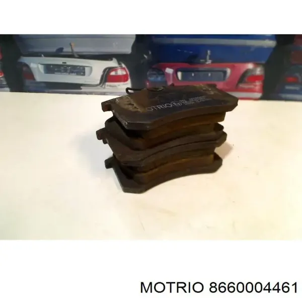 Задні гальмівні колодки 8660004461 Motrio