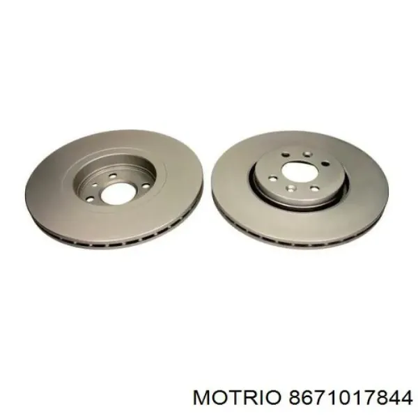 Гальмівні диски передні 8671017844 Motrio