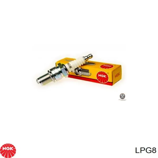 Свічки запалювання LPG8 NGK