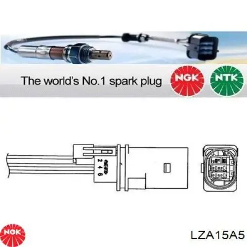 Лямбда-зонд LZA15A5 NGK
