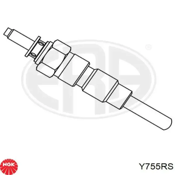 Свічка накалу Y755RS NGK