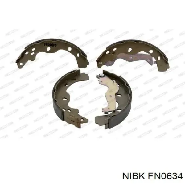 Колодки гальмові задні, барабанні FN0634 Nibk