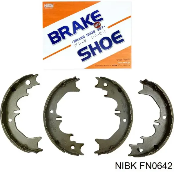 Колодки ручника FN0642 Nibk