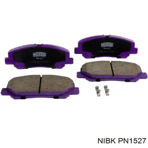 Передні тормозні колодки PN1527 Nibk