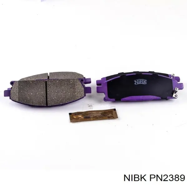 Передні тормозні колодки PN2389 Nibk